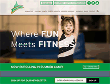 Tablet Screenshot of emeraldcitygym.com